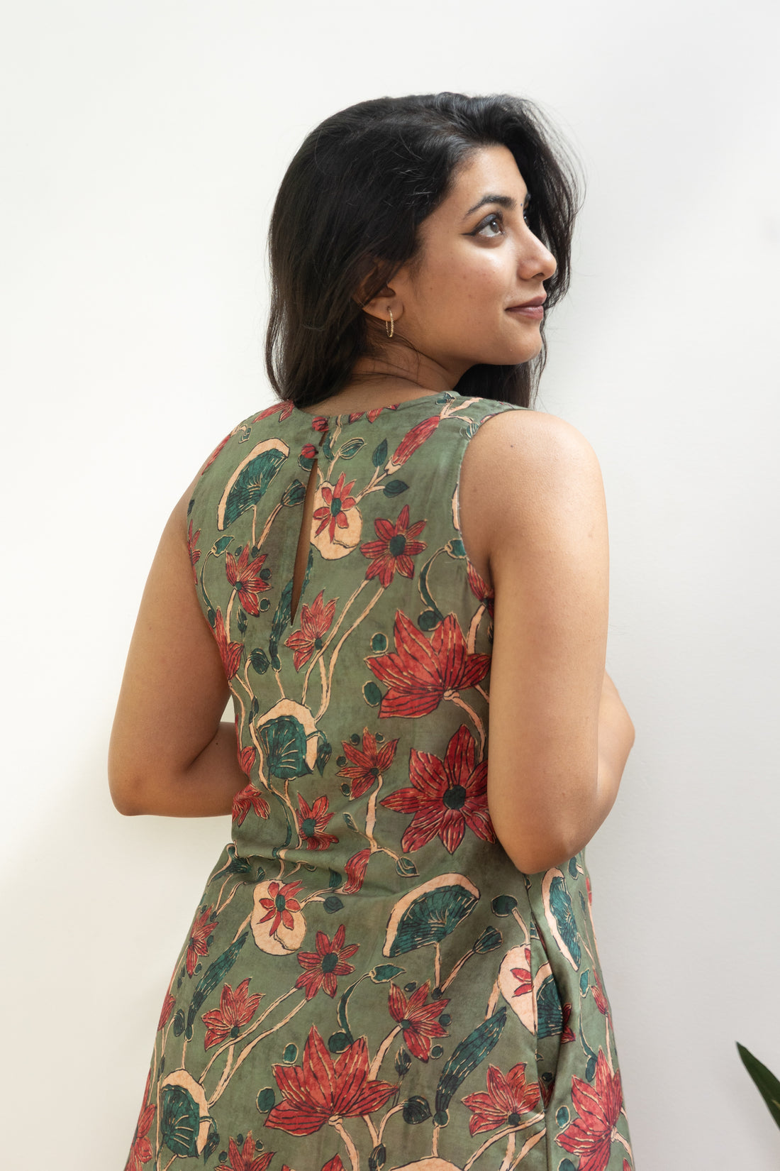 IM-Anusha Green Floral Kurta Set