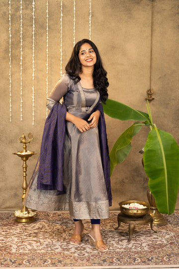 IM-Nethra Blue (Only Kurta) (XS Available)