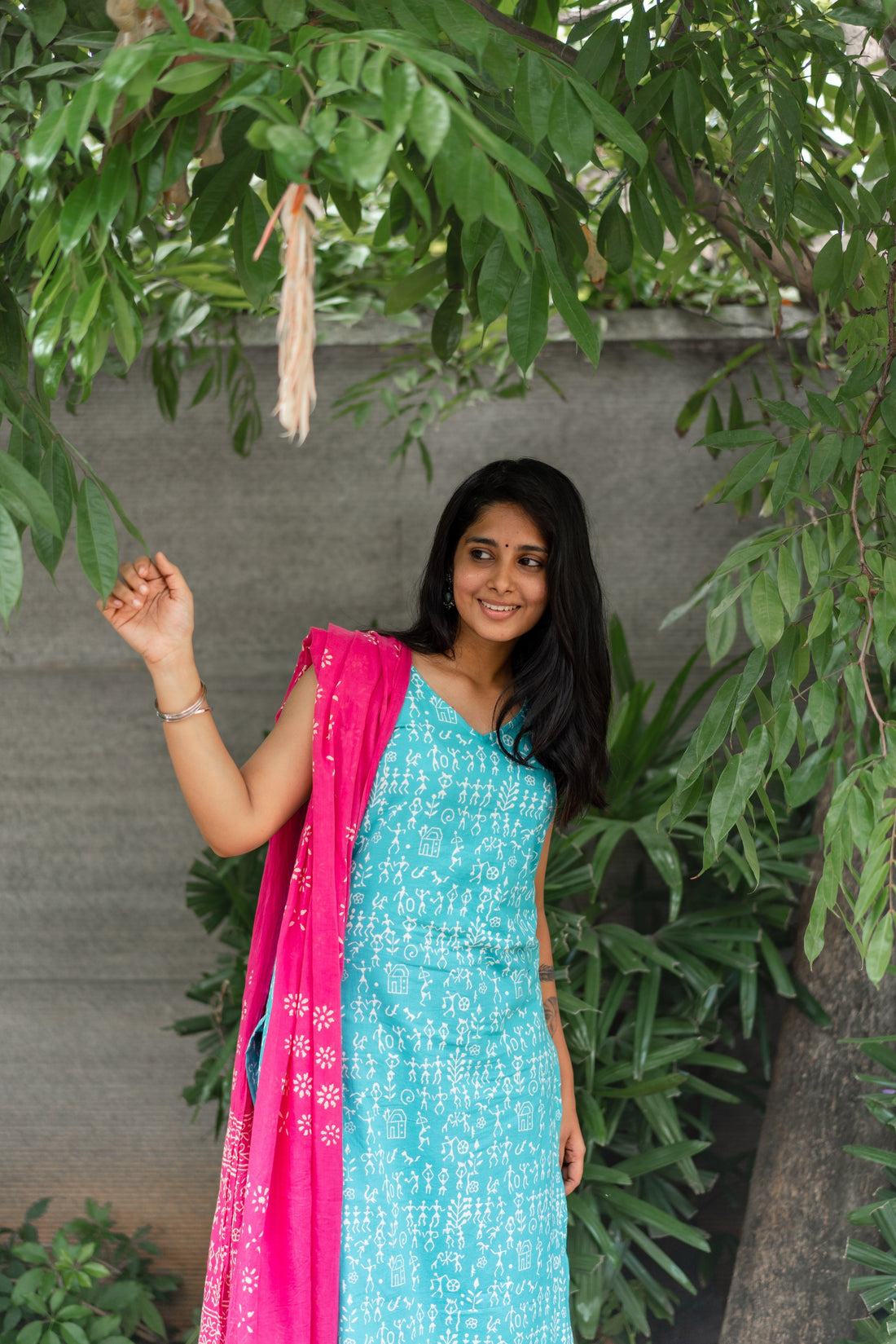 IM-Aparna Turquoise (XS Available)