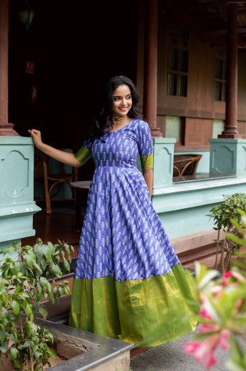 IM-Athirai Blue (XS Available)