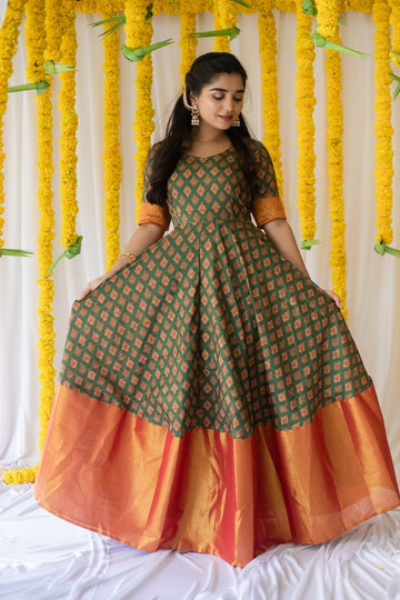 IM-Athirai Green (XS, XL , XXL Available)