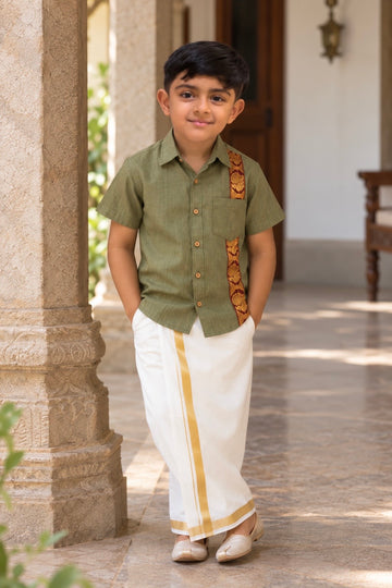 Thalir Kanchi Cotton Shirt