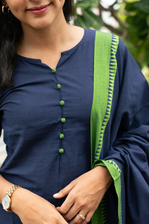 Ravali Blue Kurta