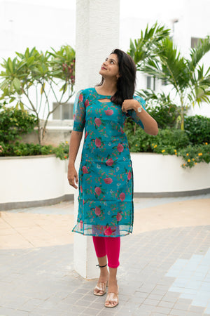 Aria Blue Kurta