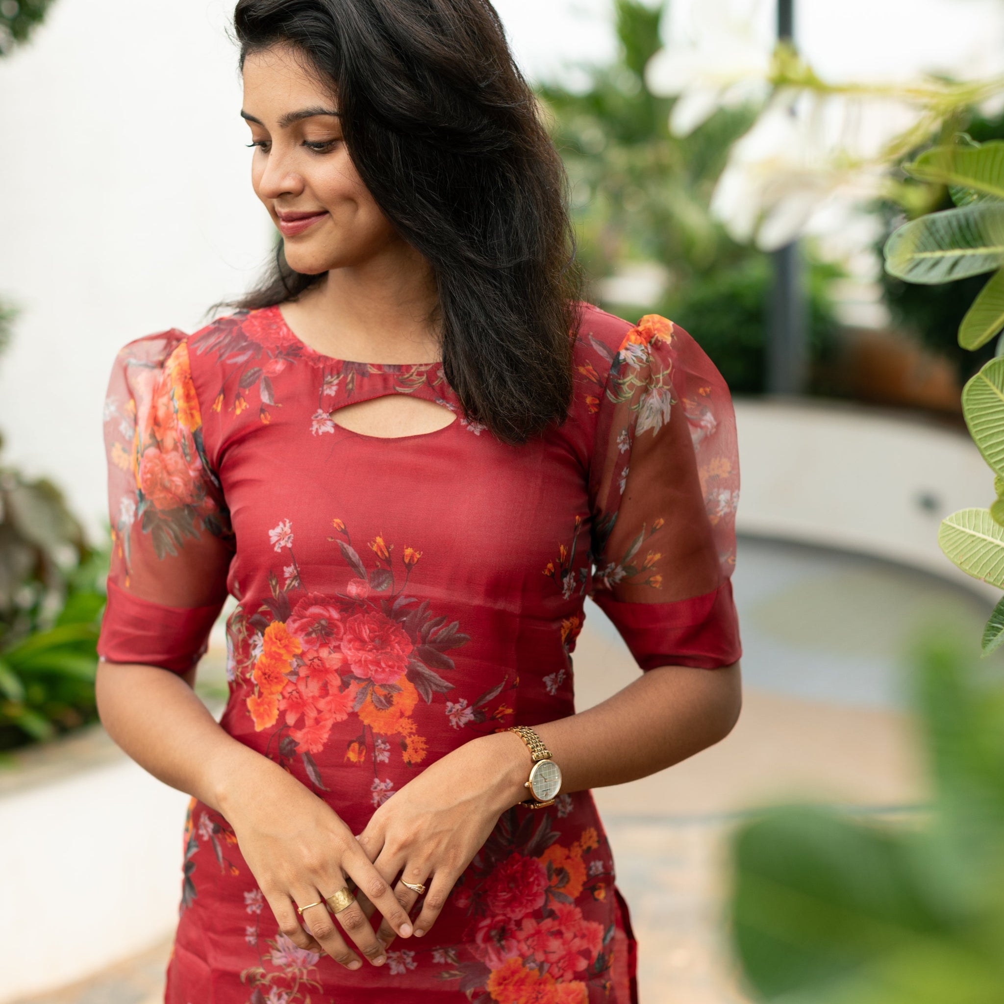 IM-Aria Maroon Kurta