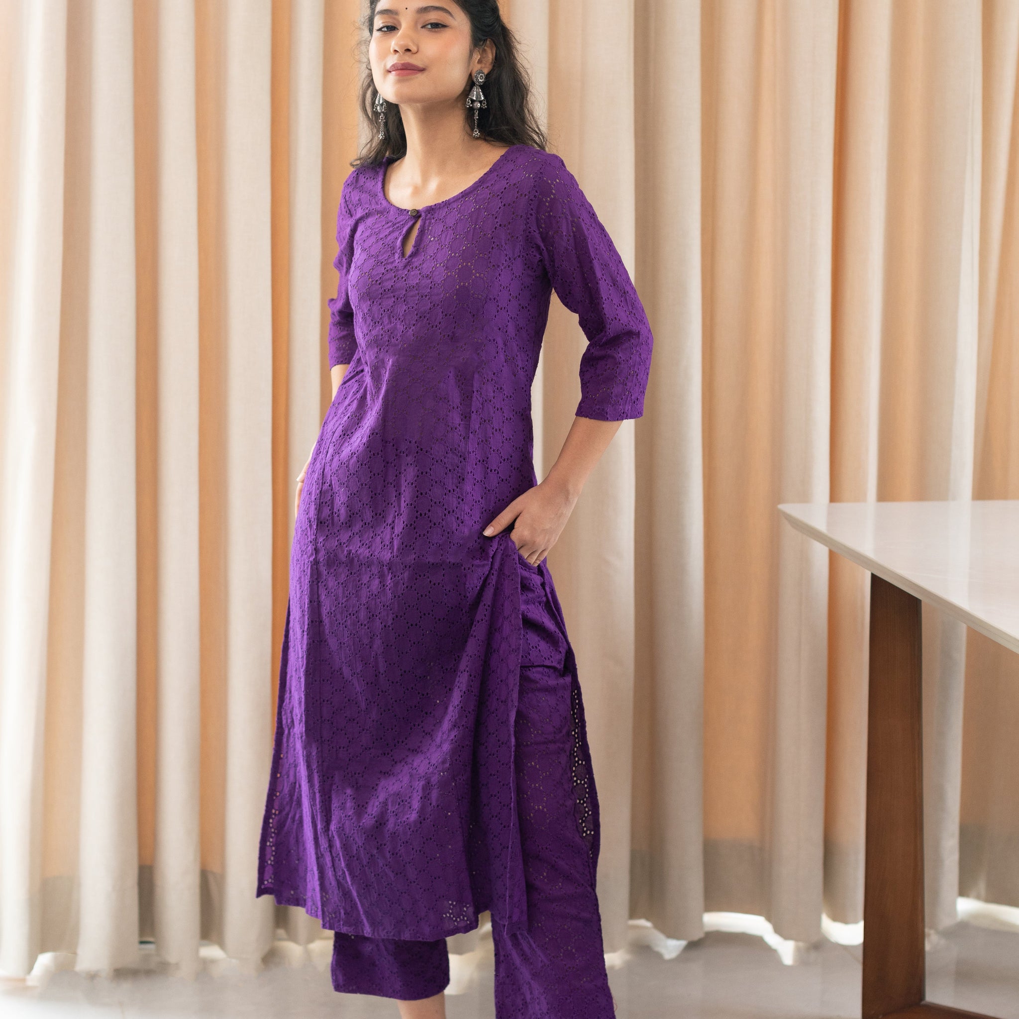 IM-Lekha Violet (XS Available)