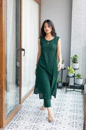 IM-Lekha Green (XS,XL,XXL Available)