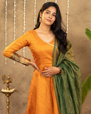 IM-Pallavi Marigold (XS Available)