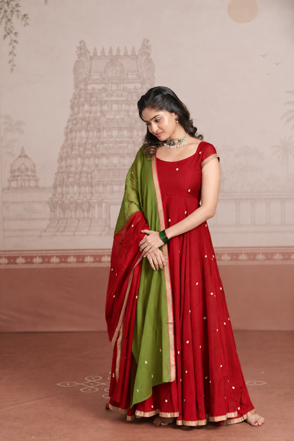Vaani - Sembaruthi Red