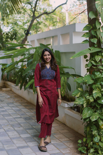 IM-Swati Maroon (XS Available)