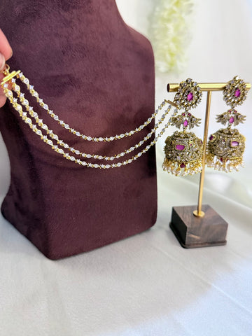 IM-AD Three Layer Ear Chain