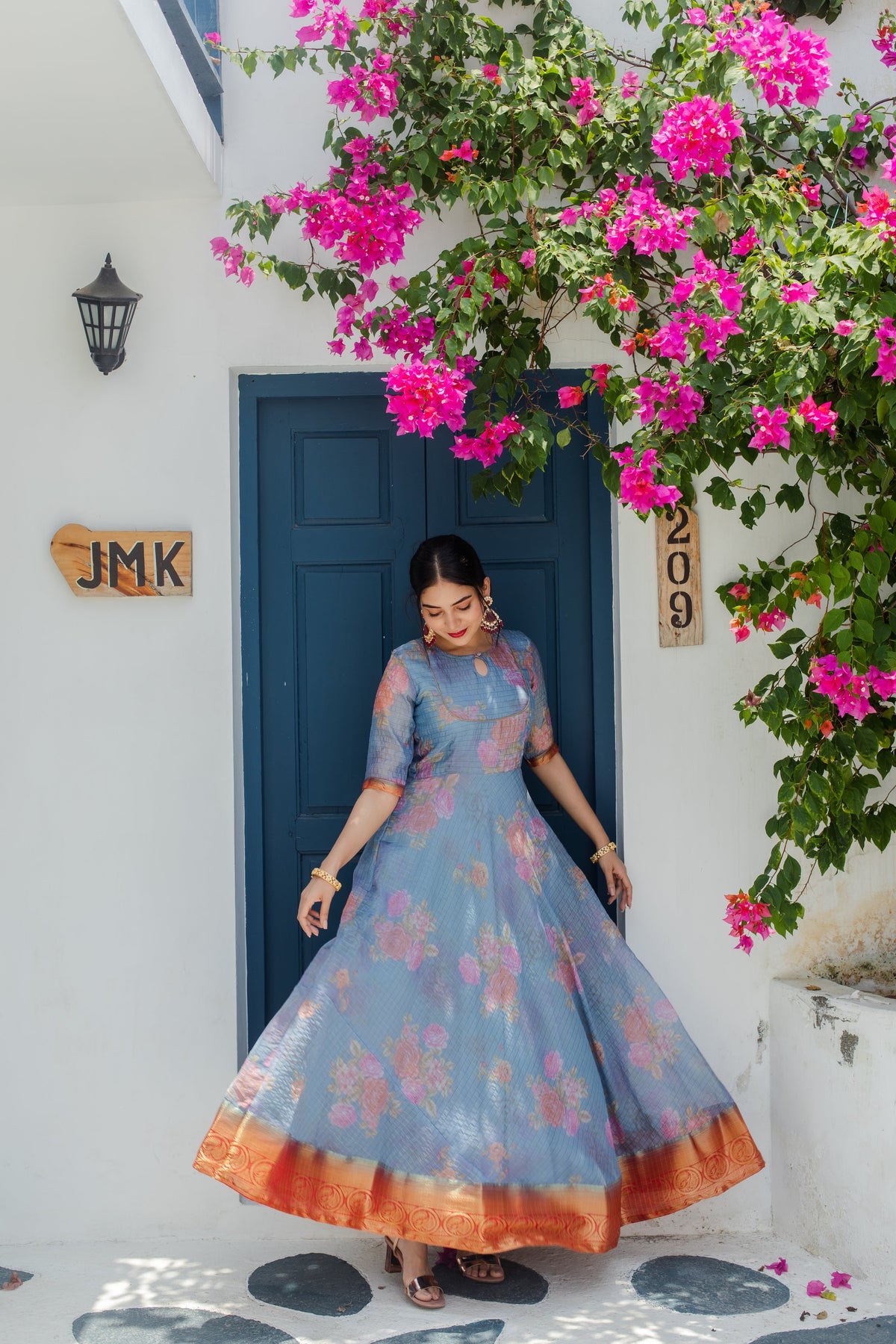 Cute Rohitha Image IM-Rohitha Blue (S, M, XL Available) – Athira