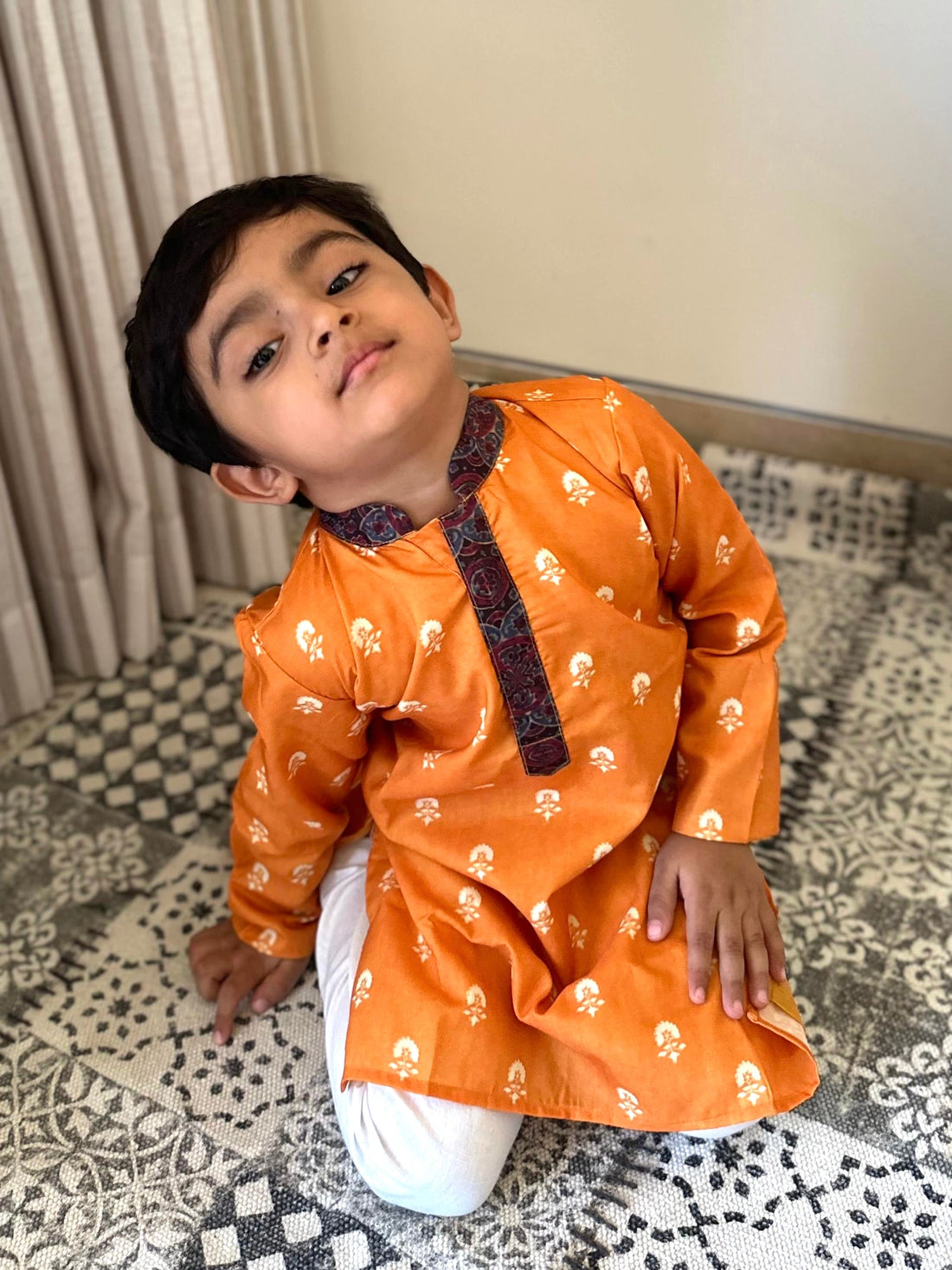 IM-Krish Mustard Ajrakh